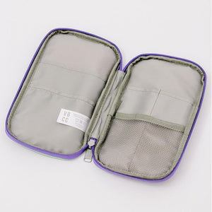 ESTUCHE PLANO VBCC LILA/MENTA - Vanessa Boulton
