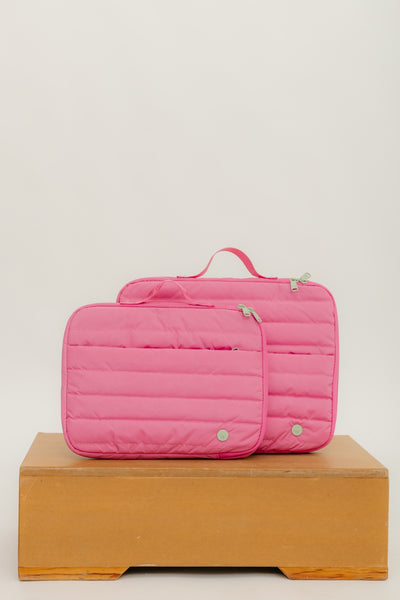 PORTA LAPTOP PUFFY GRANDE - CHICLE