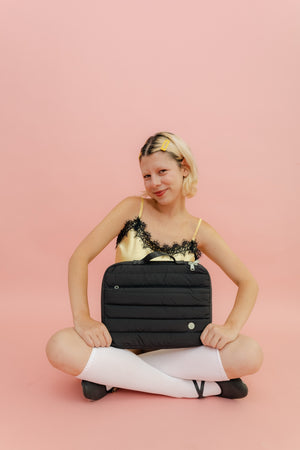 PORTA LAPTOP PUFFY MEDIANO - CUERVO