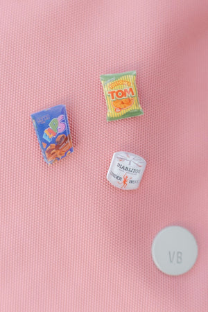 SET DE 3 PINS -MERIENDA-