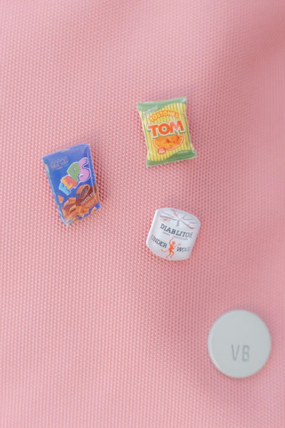 SET DE 3 PINS -MERIENDA-