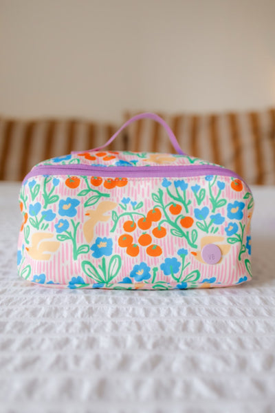 ESTUCHE MAQUILLAJE - PAJAROS