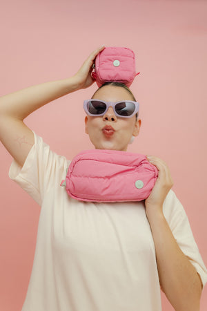 RECTÁNGULO PUFFY - CHICLE