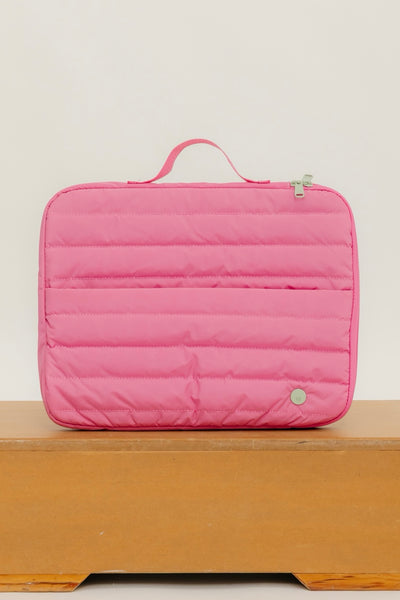 PORTA LAPTOP PUFFY GRANDE - CHICLE