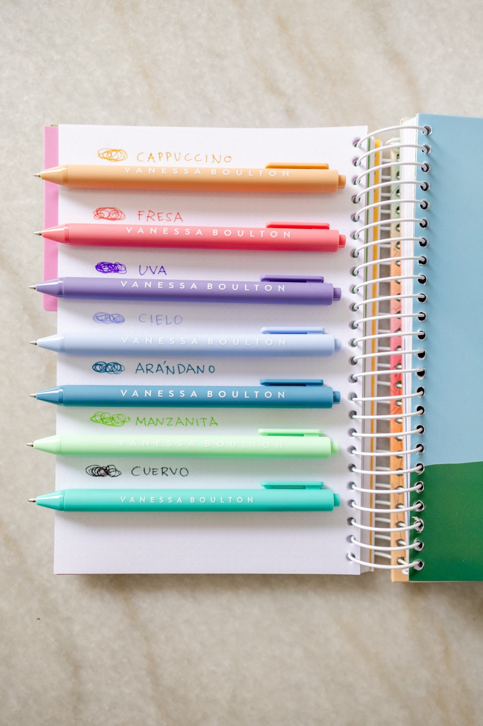 BOLÍGRAFOS DE COLORES