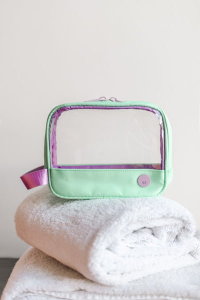 ESTUCHE TRANSPARENTE PEQUEÑO - LIMÓN