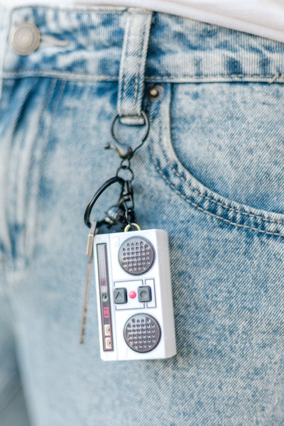 LLAVERO RADIO BLANCO