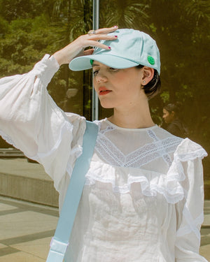 GORRA SOMBRITA - AQUA - Vanessa Boulton